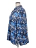 Appleseeds Blue Long Sleeve Blouse Size 2X - photo 5