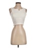Unbranded Ivory Sleeveless T-Shirt Size 3 - photo 1