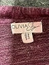 Olivia Sky Purple Cardigan Size XL - photo 7