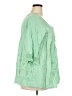 Roaman's 100% Rayon Green 3/4 Sleeve Blouse Size 18 - photo 4