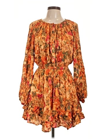 Olivaceous Casual Dress (view 1)