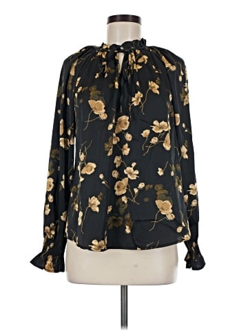 Blu Pepper Long Sleeve Blouse (view 1)