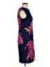 Wisp Floral Blue Cocktail Dress Size 12 - photo 4