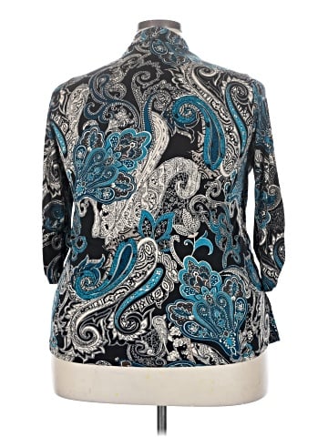Judith 3/4 Sleeve Top (view 2)