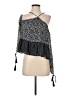 Tularosa 100% Polyester Black Sleeveless Blouse Size XS - photo 1