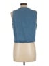 Missguided Blue Denim Vest Size L - photo 2