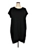 Xersion Solid Black Casual Dress Size 2X - photo 1