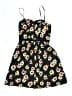 American Eagle Outfitters 100% Polyester Floral Black Cocktail Dress Size 00 - photo 1