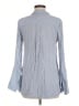 H&M L.O.G.G. 100% Modal Blue Long Sleeve Blouse Size 6 - photo 2
