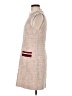 Sandro Tweed Tan Casual Dress Size M (estimated) - photo 5