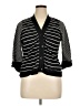 Foxcroft 100% Cotton Black Cardigan Size XL - photo 1