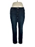 Inc Denim Solid Blue Jeans Size 16 (petite) - photo 1