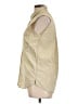 Woolrich 100% Cotton Tan Sleeveless Button-Down Shirt Size L - photo 5