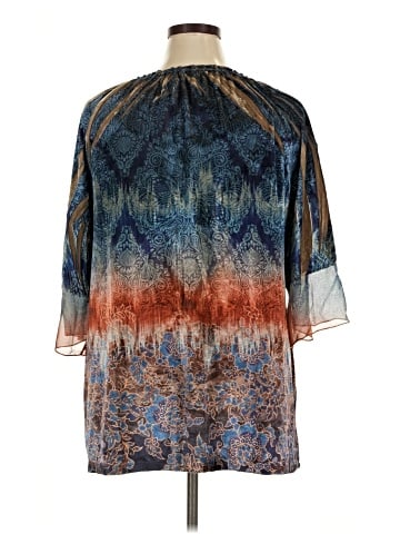 One World Short Sleeve Blouse (view 2)