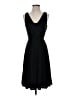 Ann Taylor Solid Black Cocktail Dress Size 4 - photo 1