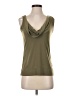 Tapemeasure Green Sleeveless Top Size S - photo 1