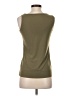 Tapemeasure Green Sleeveless Top Size S - photo 2