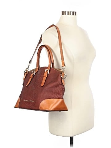 Dooney & Bourke Leather Satchel (view 2)