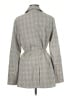 Free People Checkered-gingham Gray Blazer Size M - photo 2