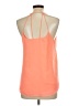 E&M Collection 100% Polyester Orange Sleeveless Blouse Size L - photo 2
