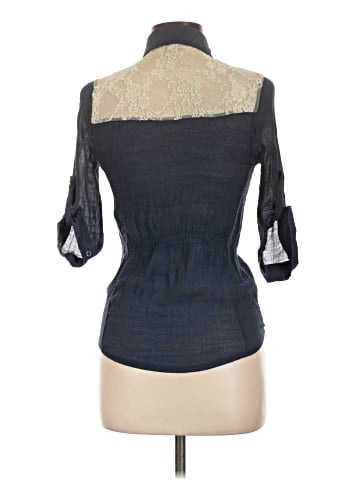 Rebellion 3/4 Sleeve Button-Down Shirt (view 2)
