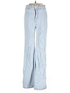 Madewell 11" High-Rise Flare Jeans in Hanford Wash: Welt Pocket Edition (view 1)