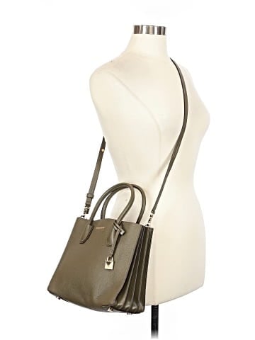MICHAEL Michael Kors Leather Satchel (view 2)