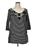 ECI Black 3/4 Sleeve Top Size XL - photo 1