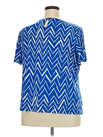 Calvin Klein Short Sleeve Blouse (view 2)