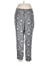 Melissa McCarthy Seven7 Print Gray Casual Pants Size 0X - photo 1
