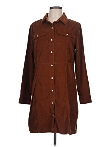 Gap 3/4 Sleeve Button-Down Shirt (view 1)