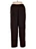 Alfred Dunner 100% Polyester Chevron-herringbone Brown Casual Pants Size 14 - photo 2