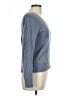 Quince 100% Cashmere Blue Cashmere Pullover Sweater Size L - photo 4