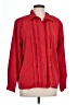 Liz Baker 100% Polyester Red Long Sleeve Blouse Size 12 - photo 1