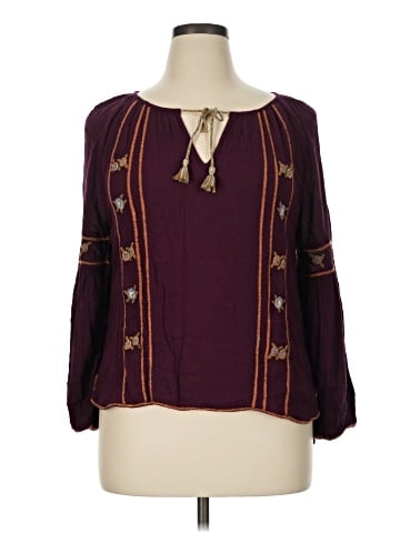 Hippie Laundry Long Sleeve Blouse (view 1)