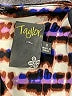 Taylor Stripes Graphic Purple Cocktail Dress Size 8 - photo 7
