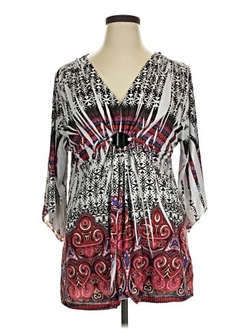 Style&Co 3/4 Sleeve Top (view 1)