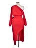 Shein 100% Polyester Red Cocktail Dress Size XL - photo 2