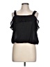 Hem & Thread Black Sleeveless Blouse Size L - photo 1