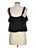 Hem & Thread Black Sleeveless Blouse Size L - photo 2