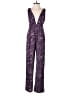 Tela 100% Rayon Paisley Purple Jumpsuit Size XS - photo 1