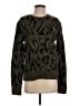 Derek Lam 10 Crosby Animal Print Green Pullover Sweater Size XS - photo 1