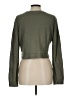 Double Zero Green Long Sleeve Top Size L - photo 2