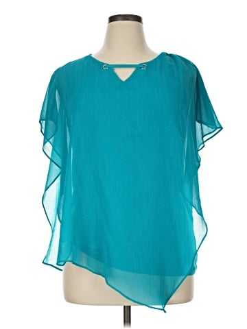 I.N. Studio Short Sleeve Blouse (view 1)