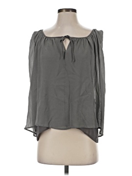 Garnet Hill 3/4 Sleeve Silk Top