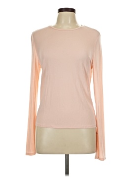 Anne Klein Long Sleeve Silk Top