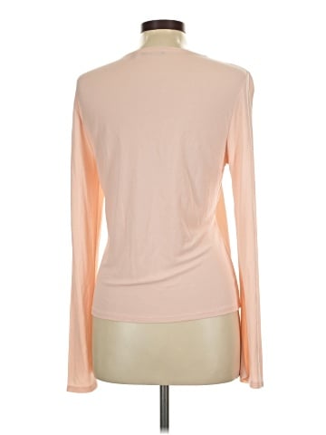 Anne Klein Long Sleeve Silk Top (view 2)