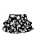 Pants Store 100% Polyester Floral Black Skort Size S - photo 1