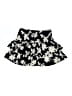 Pants Store 100% Polyester Floral Black Skort Size S - photo 2
