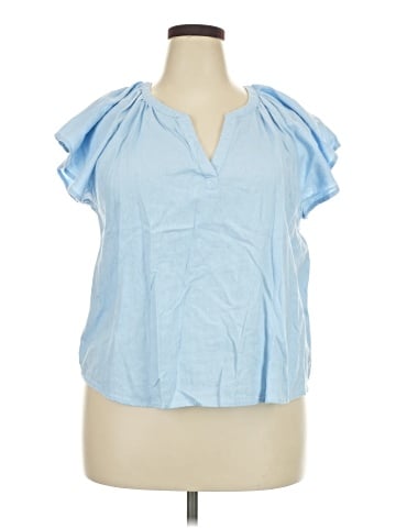 Universal Thread Short Sleeve Blouse (view 1)